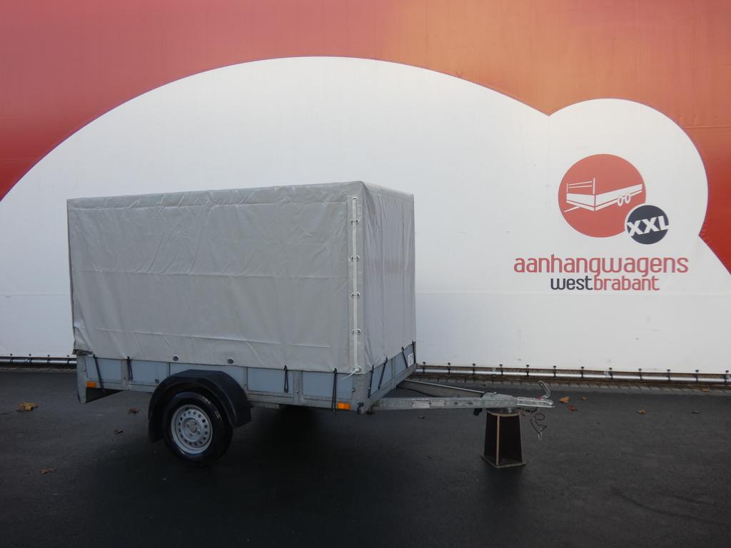 Loady huifaanhangwagen enkelas 250x130x150cm 750kg